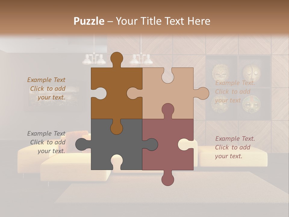 Lounge Room PowerPoint Template