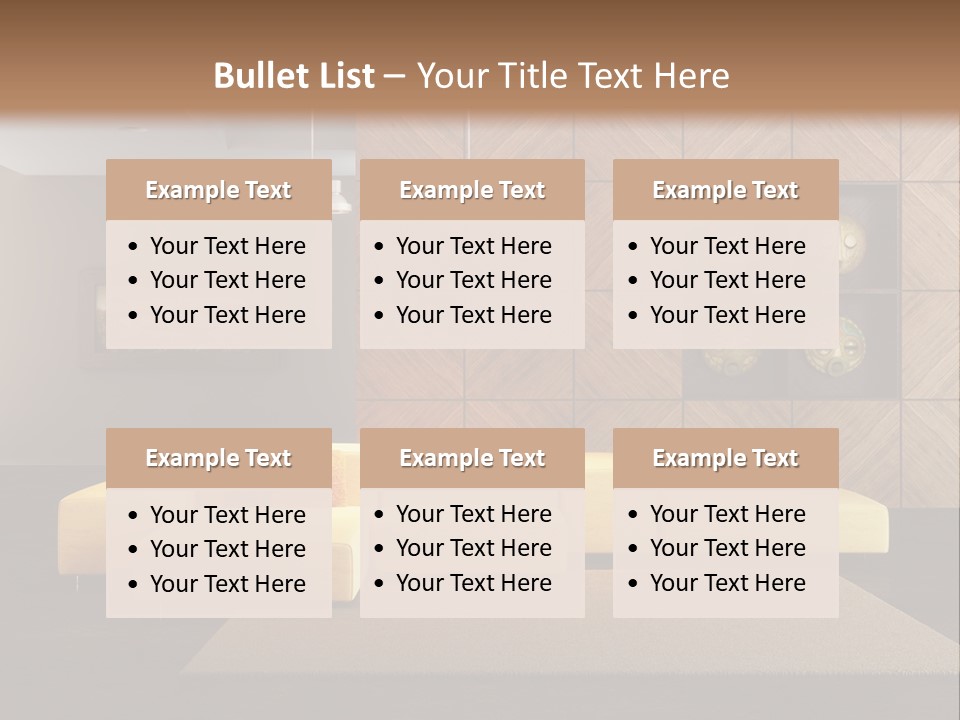 Lounge Room PowerPoint Template