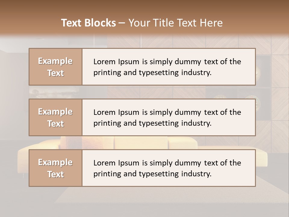 Lounge Room PowerPoint Template