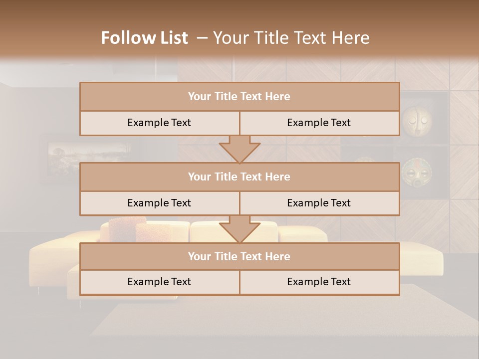 Lounge Room PowerPoint Template