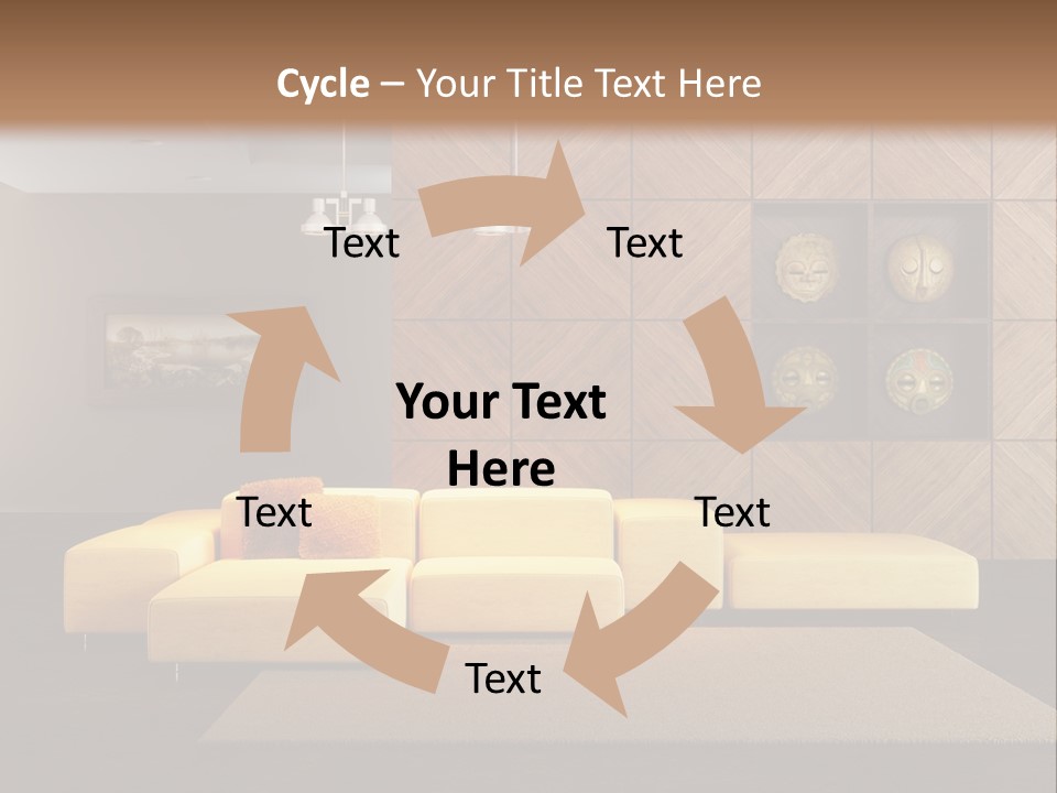 Lounge Room PowerPoint Template