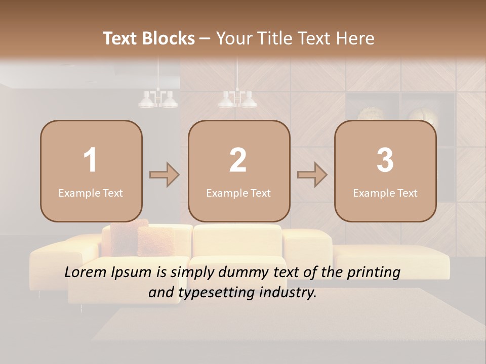 Lounge Room PowerPoint Template