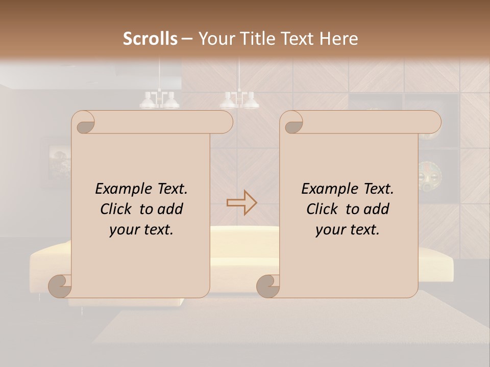 Lounge Room PowerPoint Template