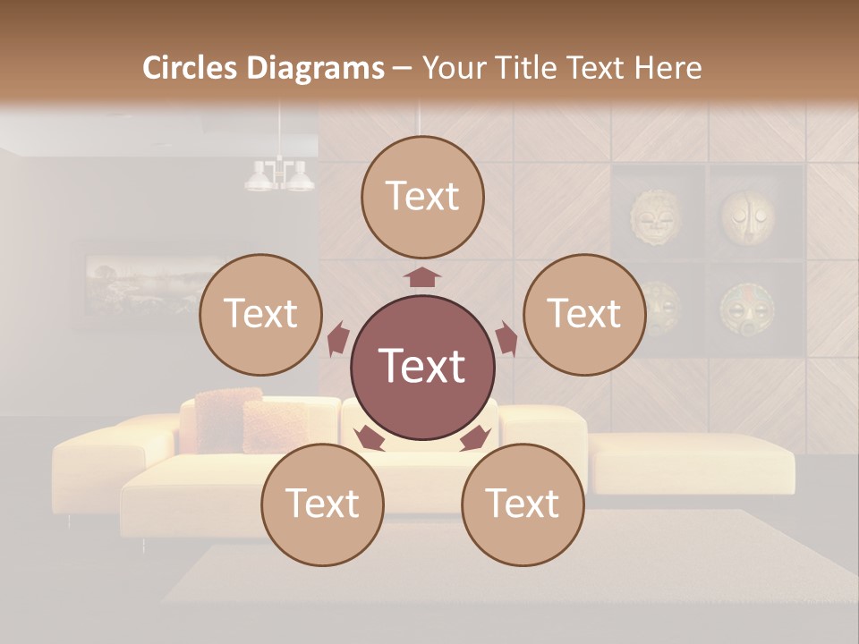 Lounge Room PowerPoint Template