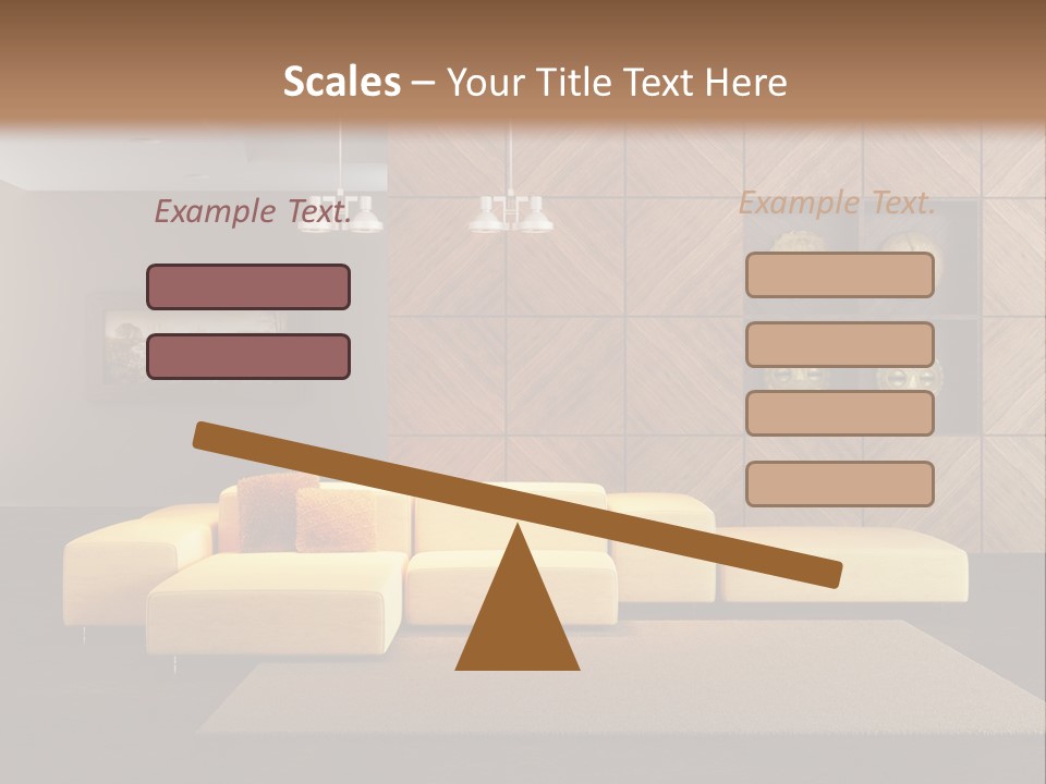 Lounge Room PowerPoint Template