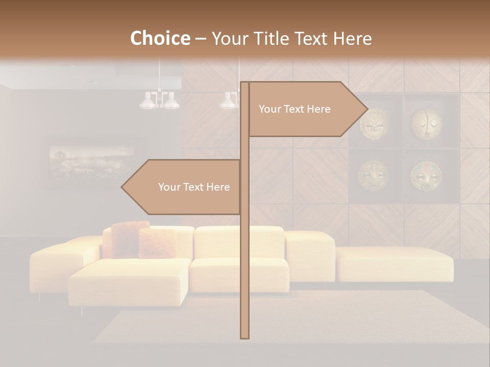 Lounge Room PowerPoint Template