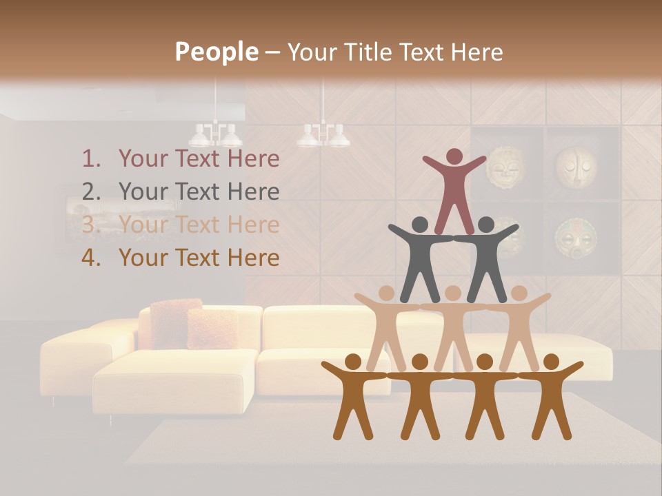 Lounge Room PowerPoint Template