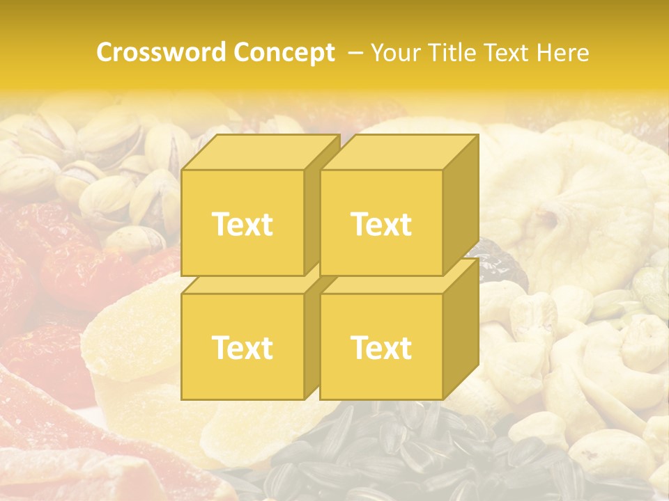 Fruits And Nuts PowerPoint Template