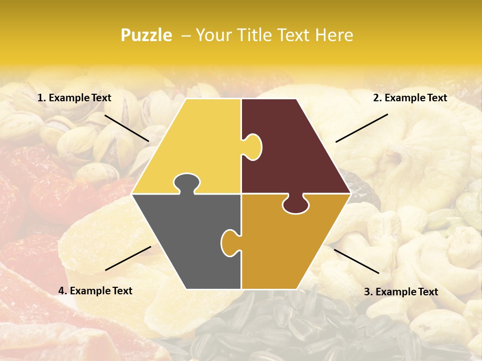 Fruits And Nuts PowerPoint Template