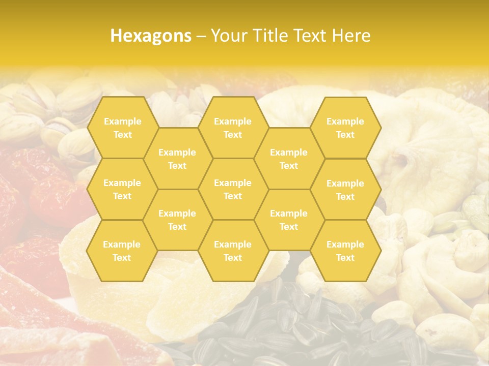 Fruits And Nuts PowerPoint Template