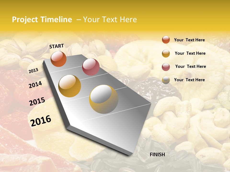 Fruits And Nuts PowerPoint Template