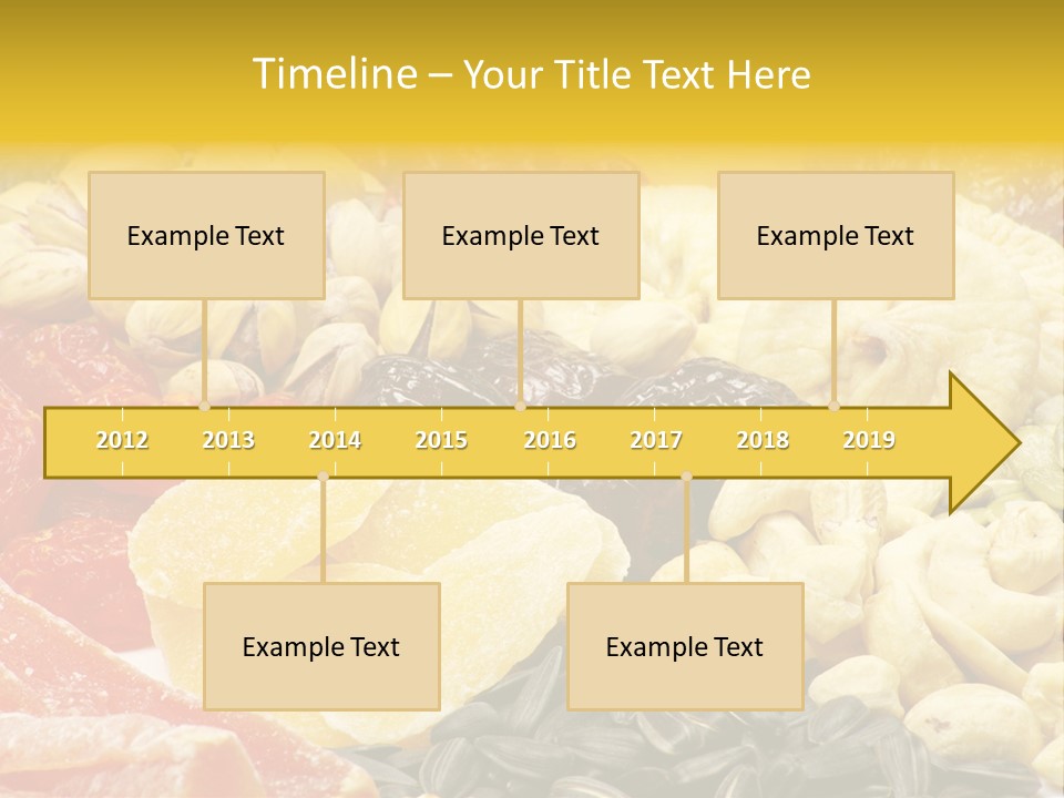 Fruits And Nuts PowerPoint Template