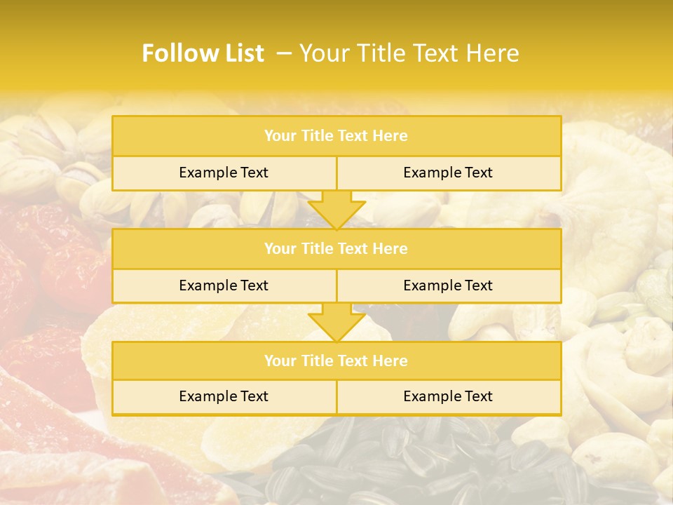Fruits And Nuts PowerPoint Template