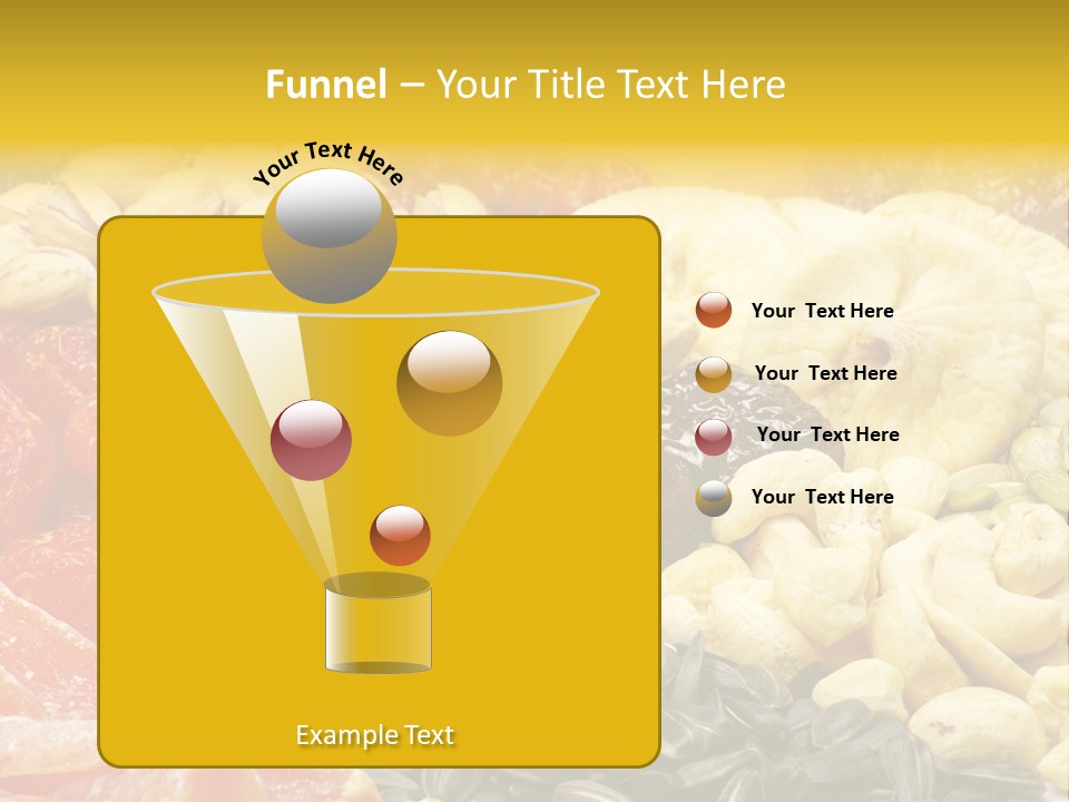 Fruits And Nuts PowerPoint Template