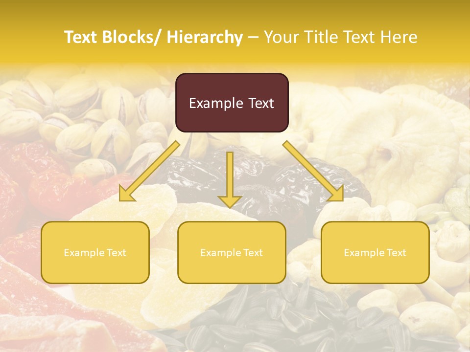 Fruits And Nuts PowerPoint Template