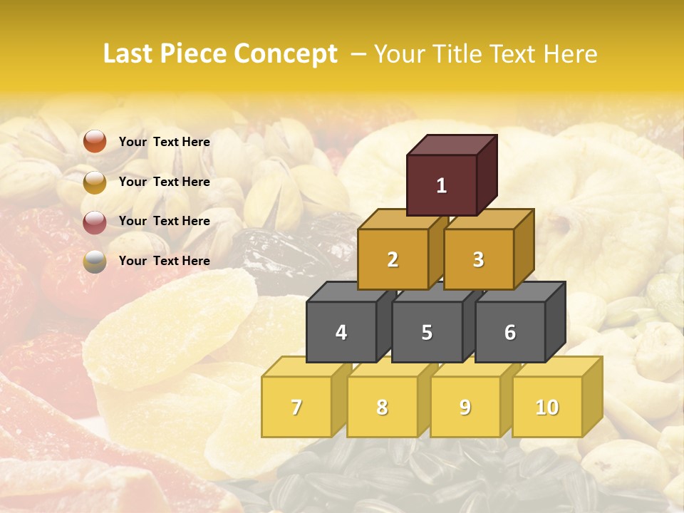 Fruits And Nuts PowerPoint Template