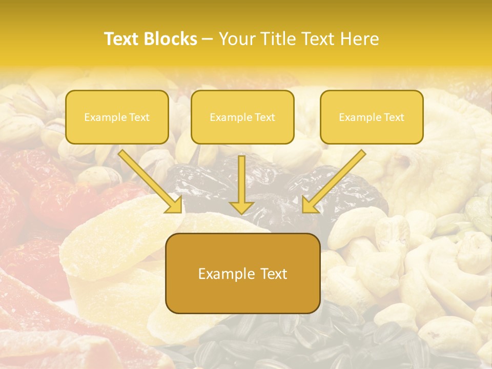 Fruits And Nuts PowerPoint Template