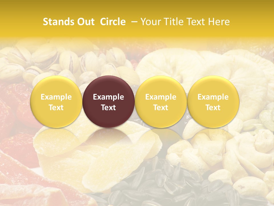 Fruits And Nuts PowerPoint Template