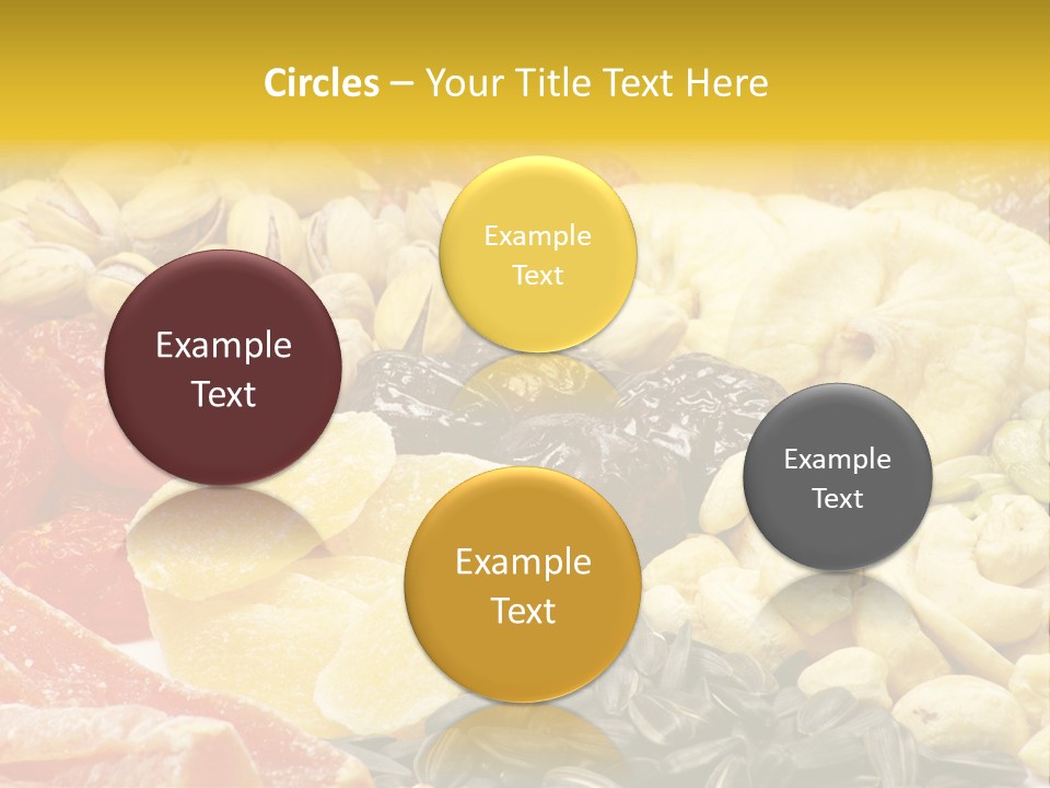 Fruits And Nuts PowerPoint Template