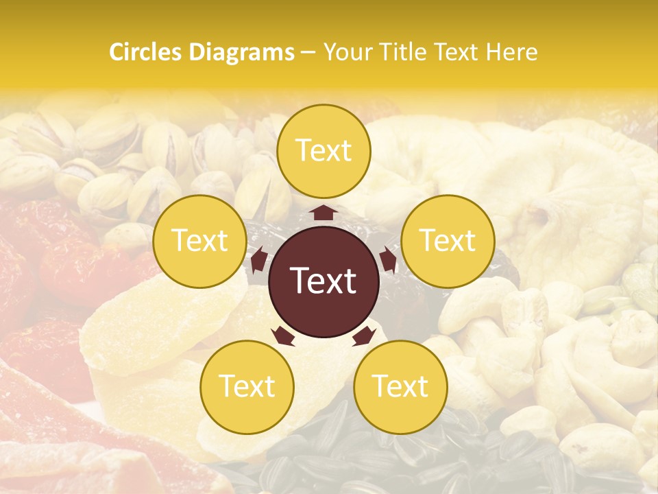 Fruits And Nuts PowerPoint Template