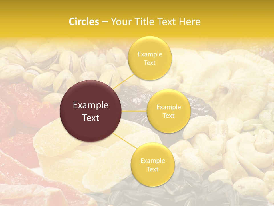 Fruits And Nuts PowerPoint Template