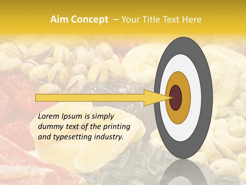 Fruits And Nuts PowerPoint Template