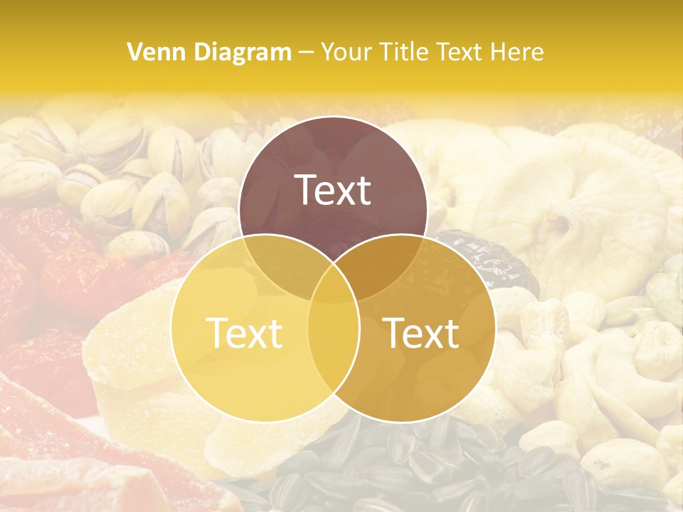 Fruits And Nuts PowerPoint Template