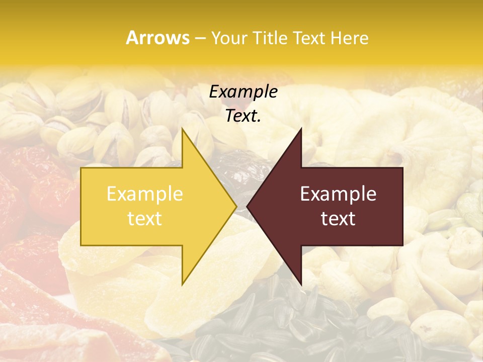 Fruits And Nuts PowerPoint Template