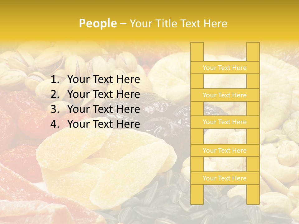 Fruits And Nuts PowerPoint Template
