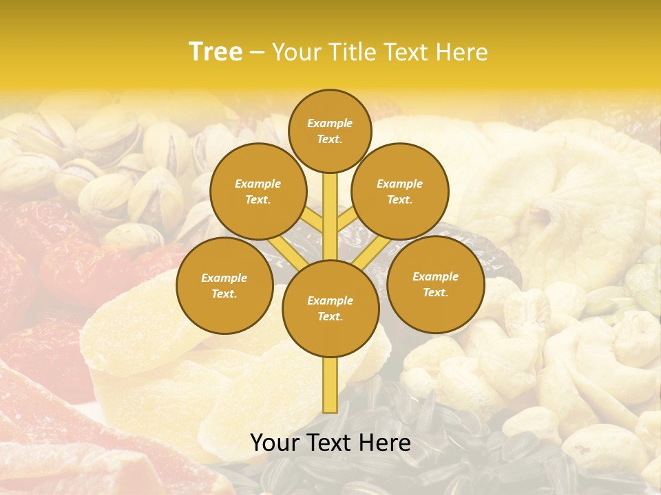 Fruits And Nuts PowerPoint Template