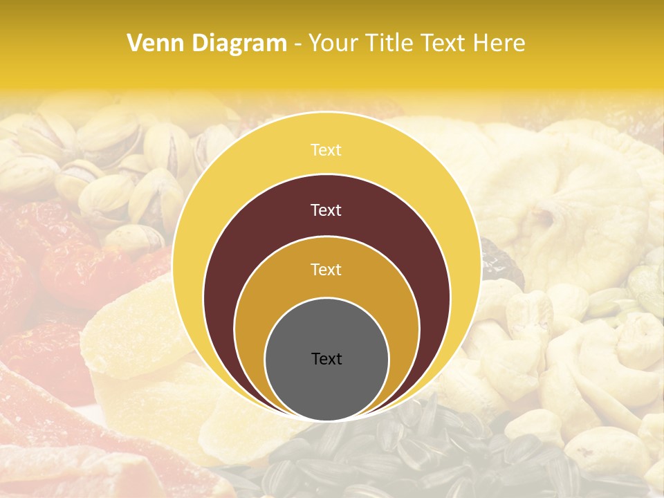 Fruits And Nuts PowerPoint Template