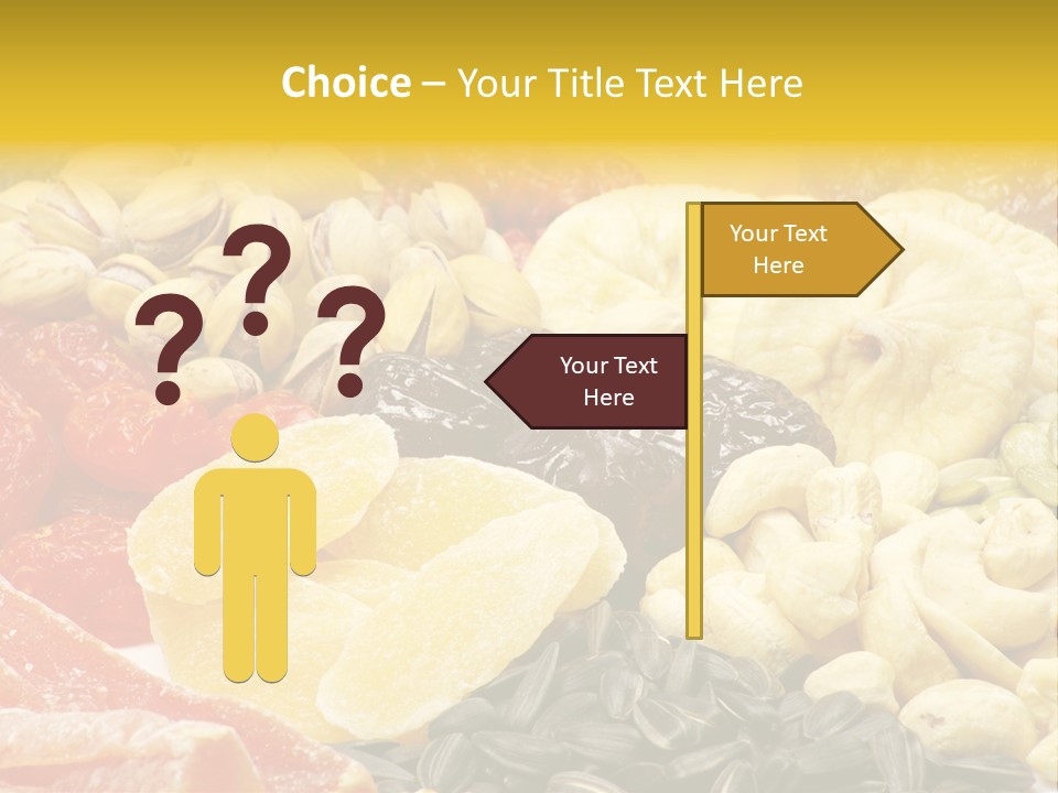 Fruits And Nuts PowerPoint Template