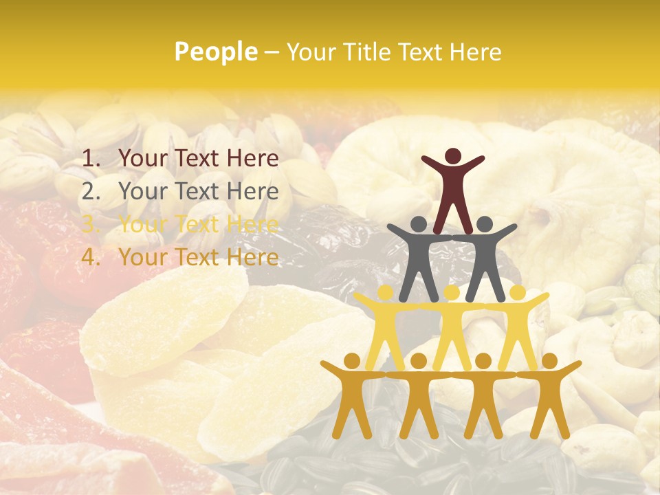 Fruits And Nuts PowerPoint Template