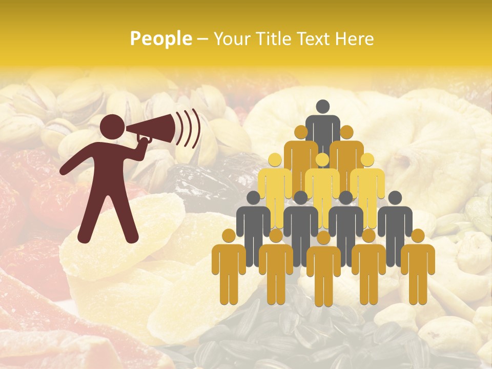 Fruits And Nuts PowerPoint Template