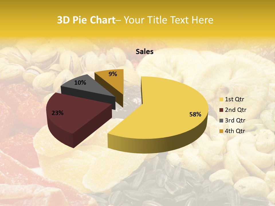 Fruits And Nuts PowerPoint Template