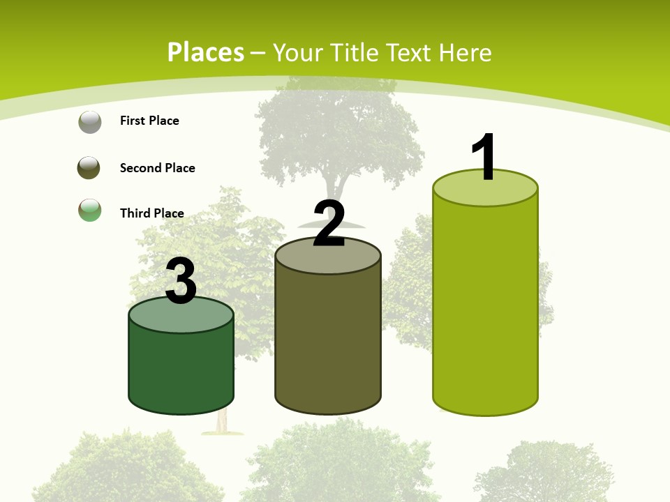 Trees Stock PowerPoint Template