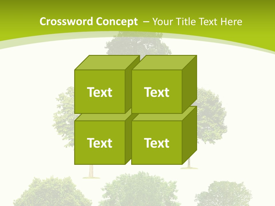 Trees Stock PowerPoint Template