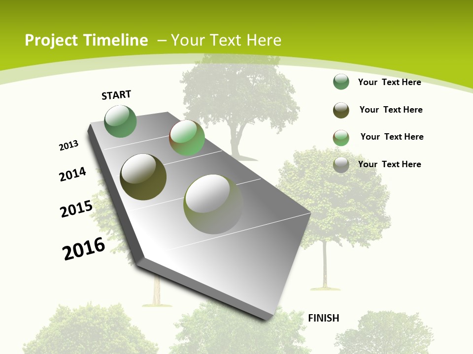 Trees Stock PowerPoint Template