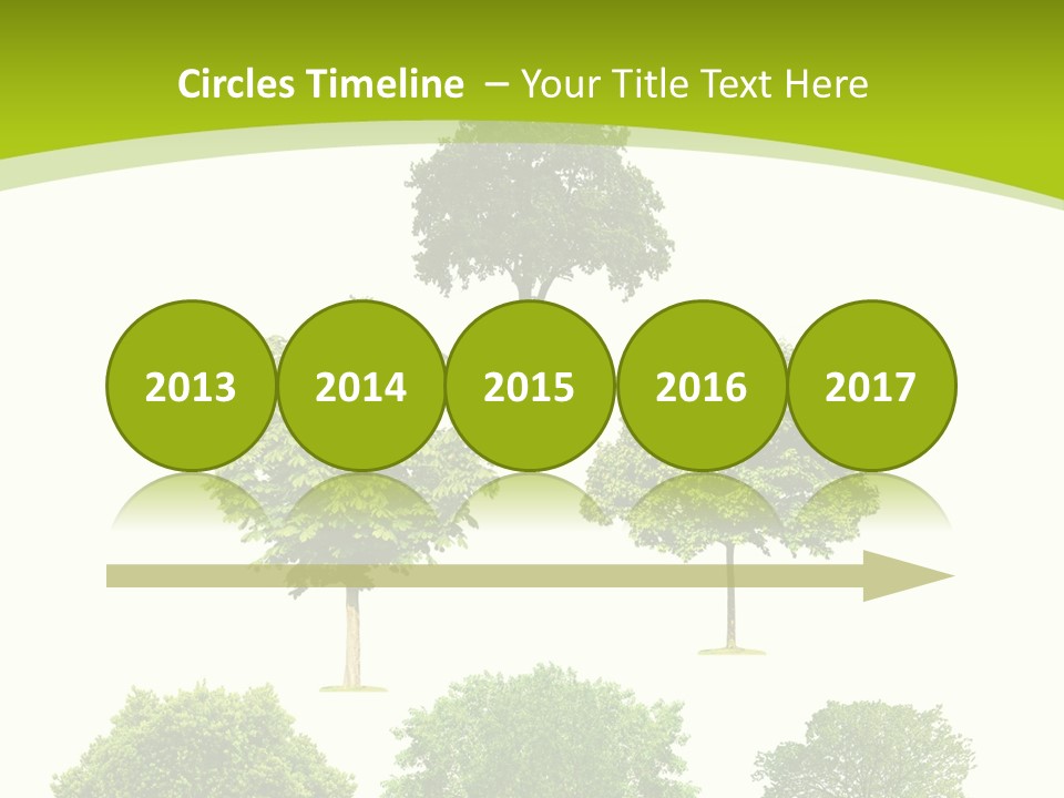 Trees Stock PowerPoint Template