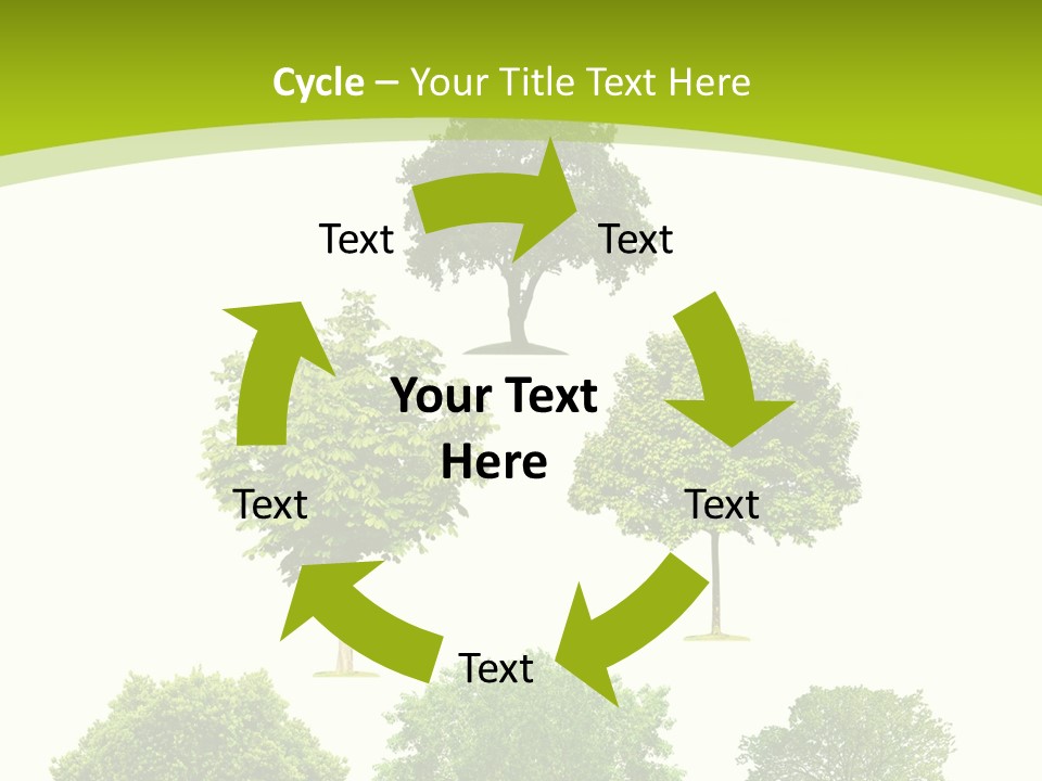 Trees Stock PowerPoint Template