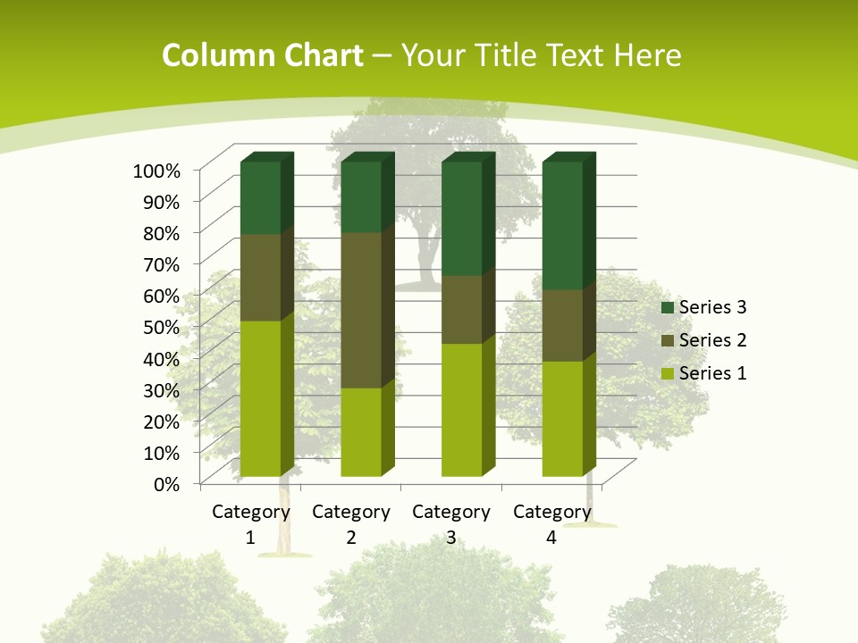 Trees Stock PowerPoint Template