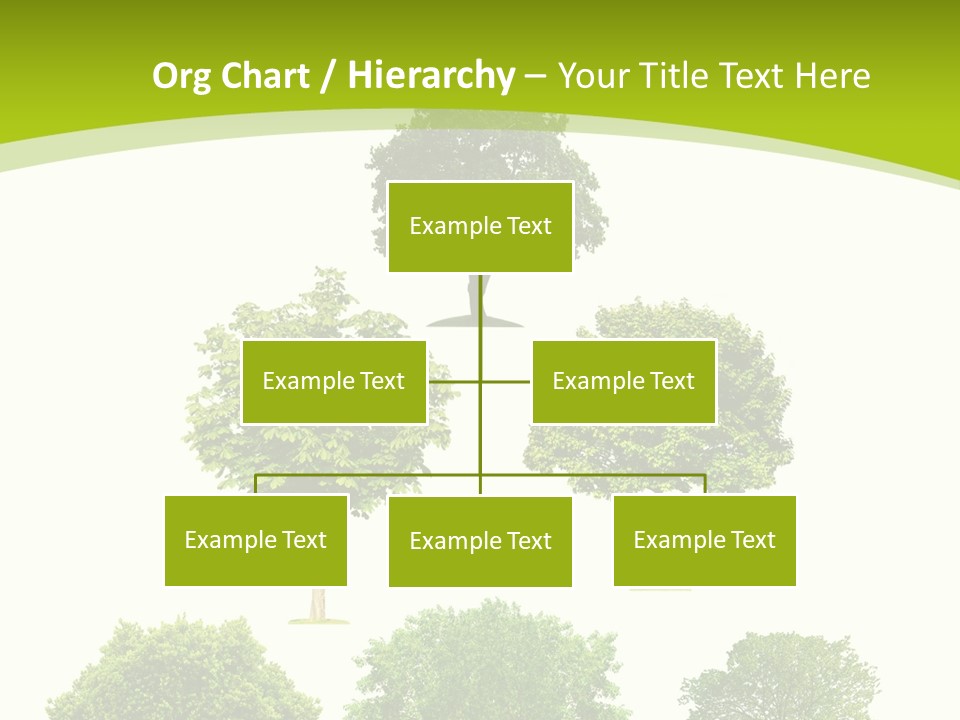 Trees Stock PowerPoint Template