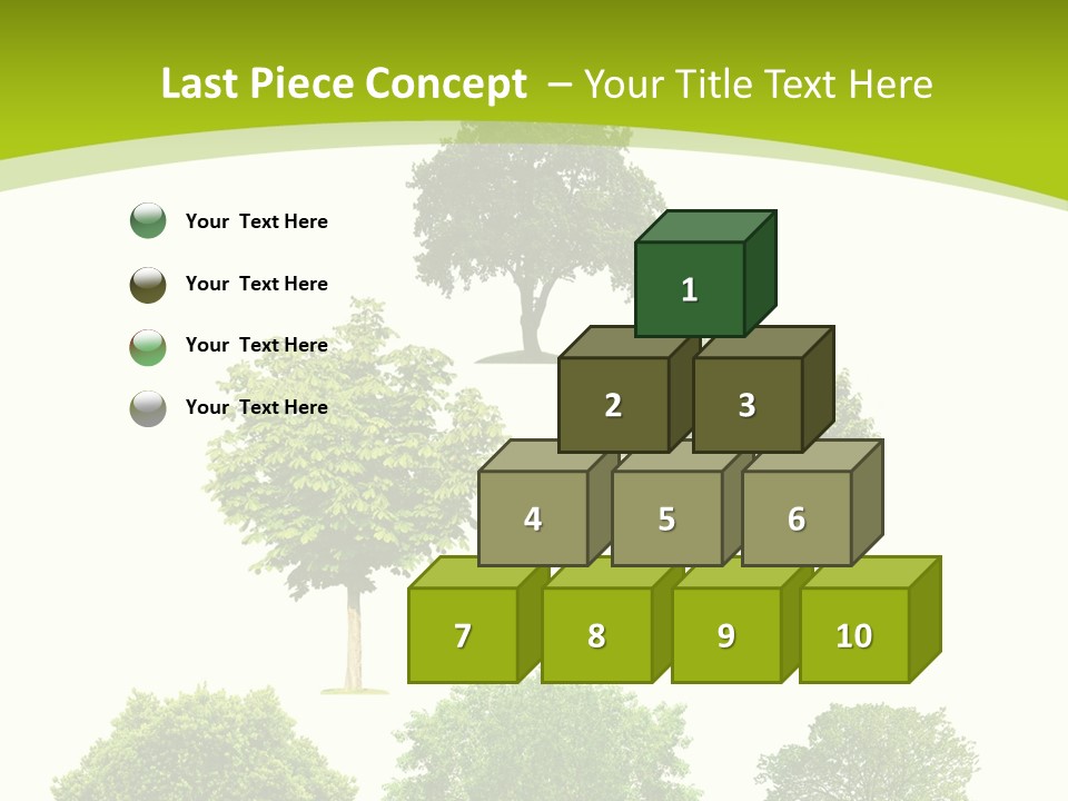 Trees Stock PowerPoint Template