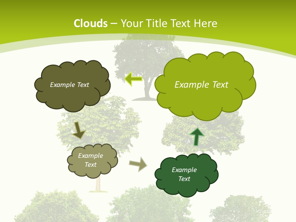Trees Stock PowerPoint Template