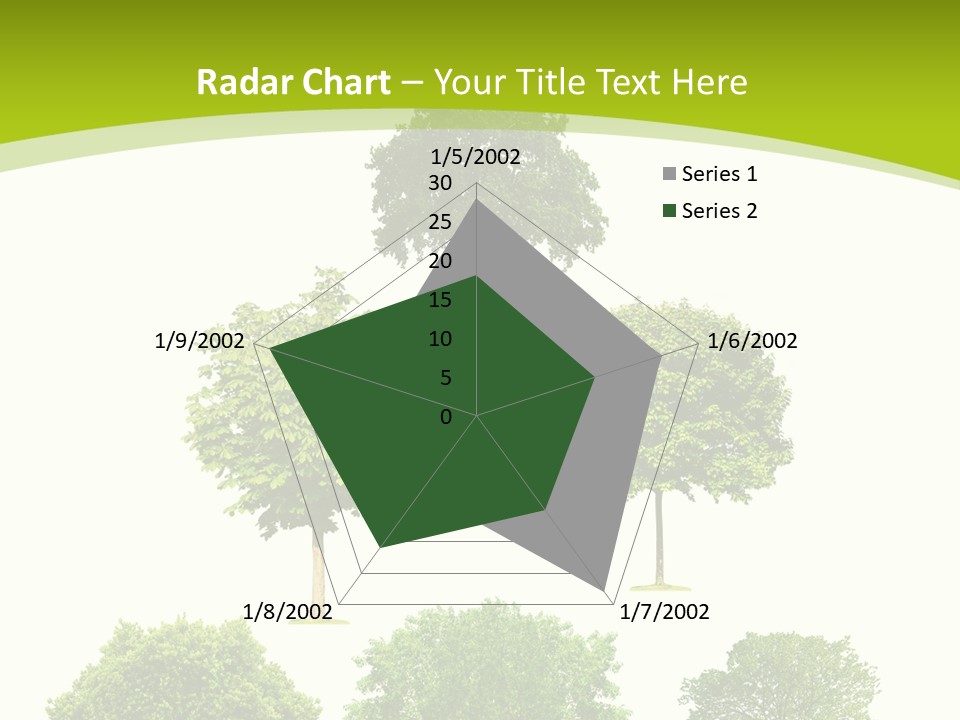 Trees Stock PowerPoint Template
