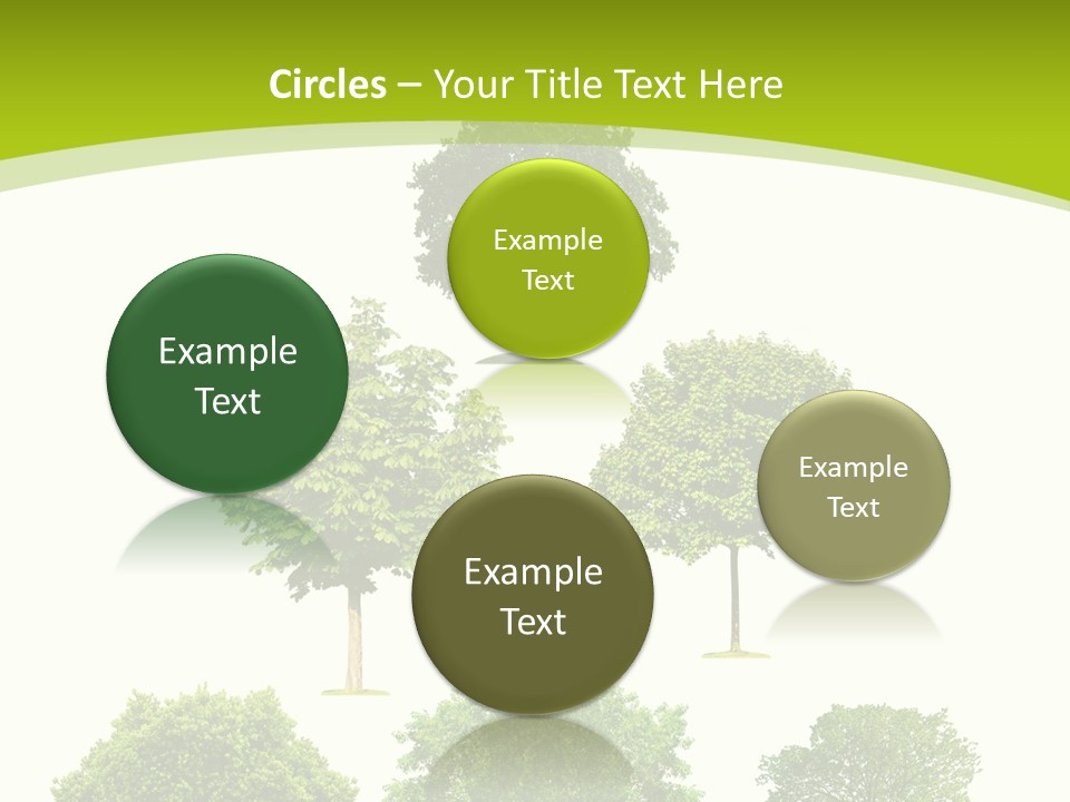 Trees Stock PowerPoint Template