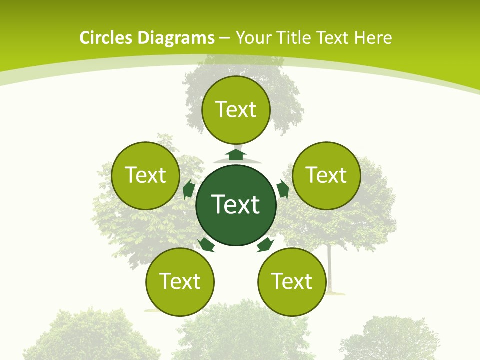 Trees Stock PowerPoint Template