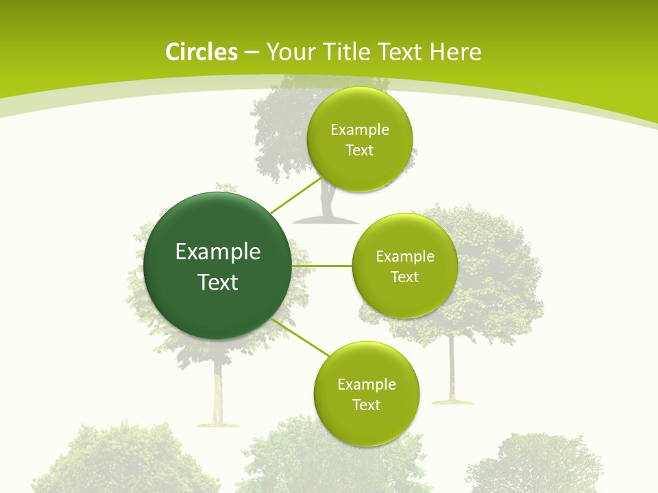Trees Stock PowerPoint Template