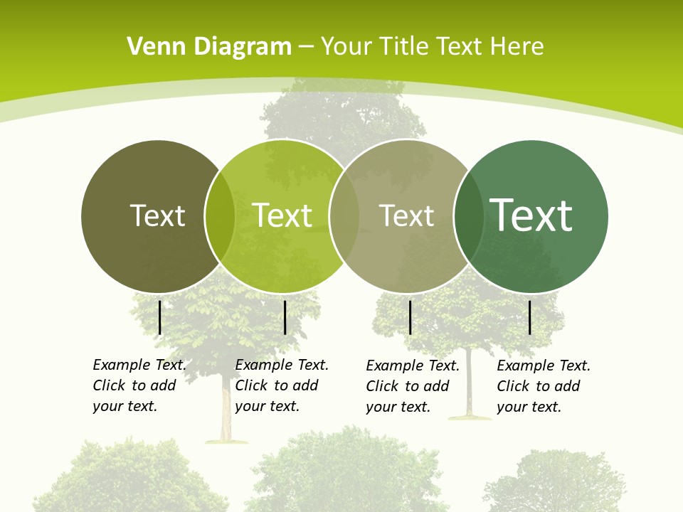 Trees Stock PowerPoint Template