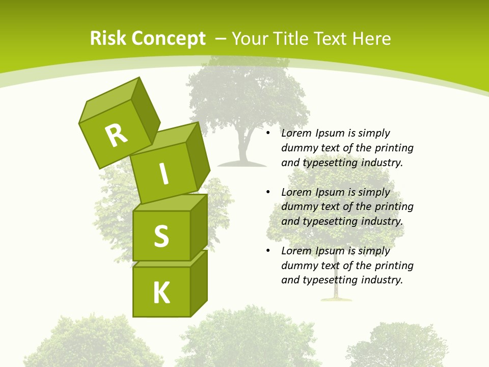Trees Stock PowerPoint Template